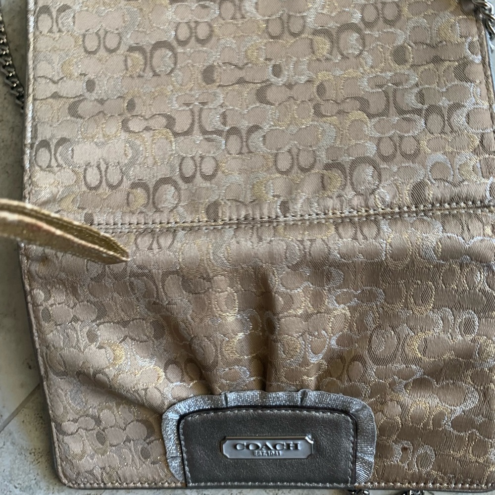 Metallic Coach bag - Picture 4 of 5